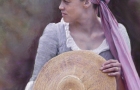 GIRL WITH STRAW HAT- Williamsburg Va.