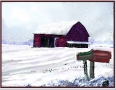 Barn in Snow