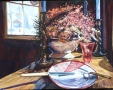 Still Life Between Two Windows